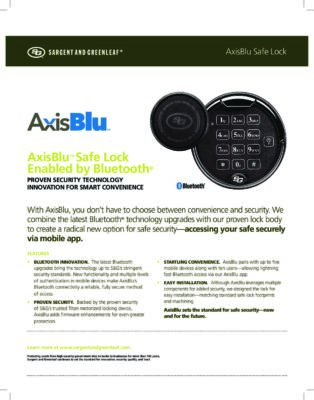 AxisBlu Sell Sheet