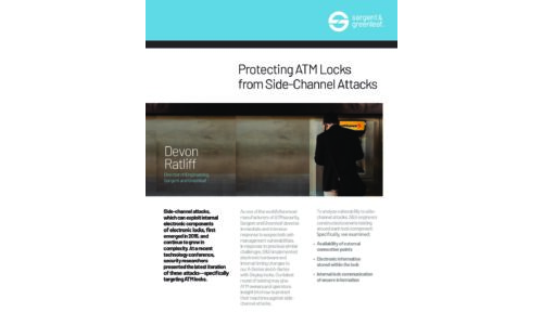 SG ATM Lock Security White Paper